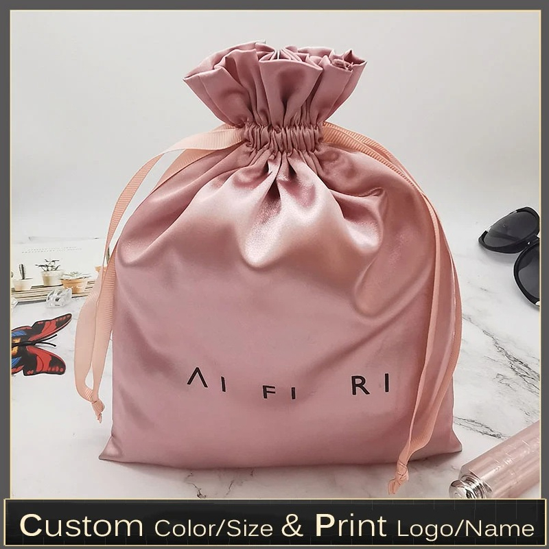 Shoe Bag Dust - Tùy Chỉnh Logo Satin Túi Dây