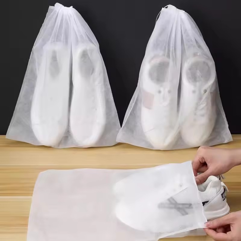 50pcs Portable Non Woven Shoe  - đánh giá và giá Shoe Bag Dust