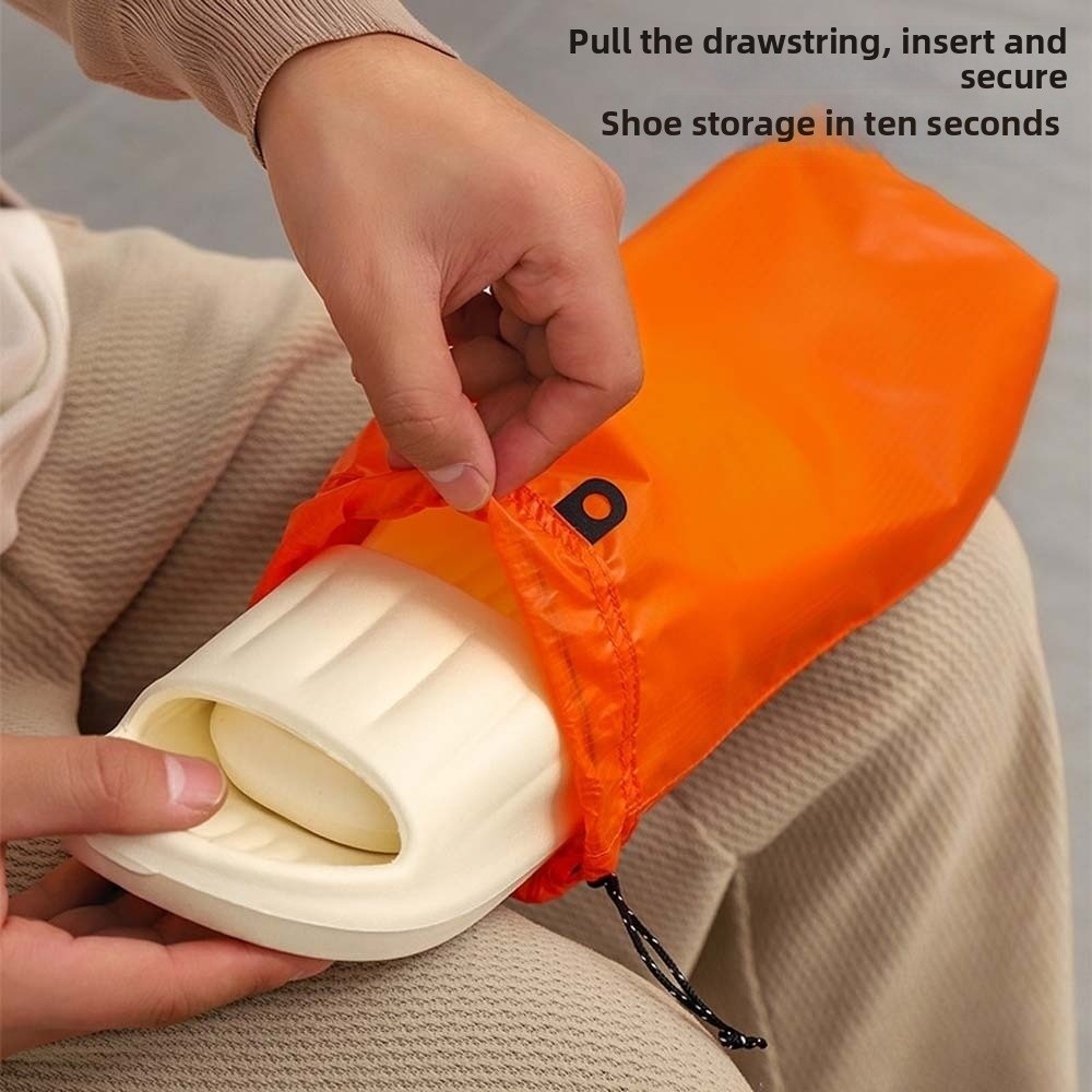 Silicon Coated Nylon Slippers  - đánh giá và giá Shoe Bag Dust