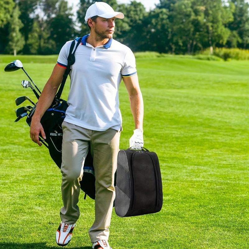 Portable Large Capacity Golf S - đánh giá và giá Shoe Bag Dust