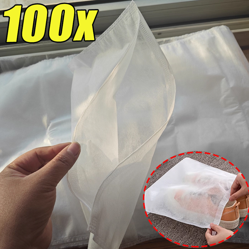 1-100pcs Shoe Storage Bag Whit - đánh giá và giá Shoe Bag Dust