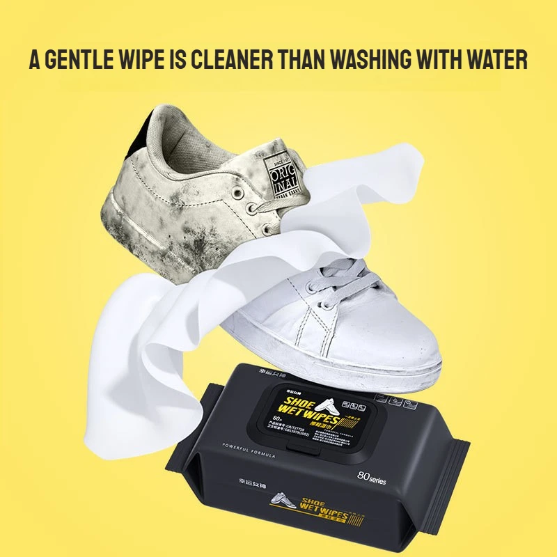 Shoe Shine Wipes Sneaker Clean - đánh giá và giá Sneaker Care Wipes