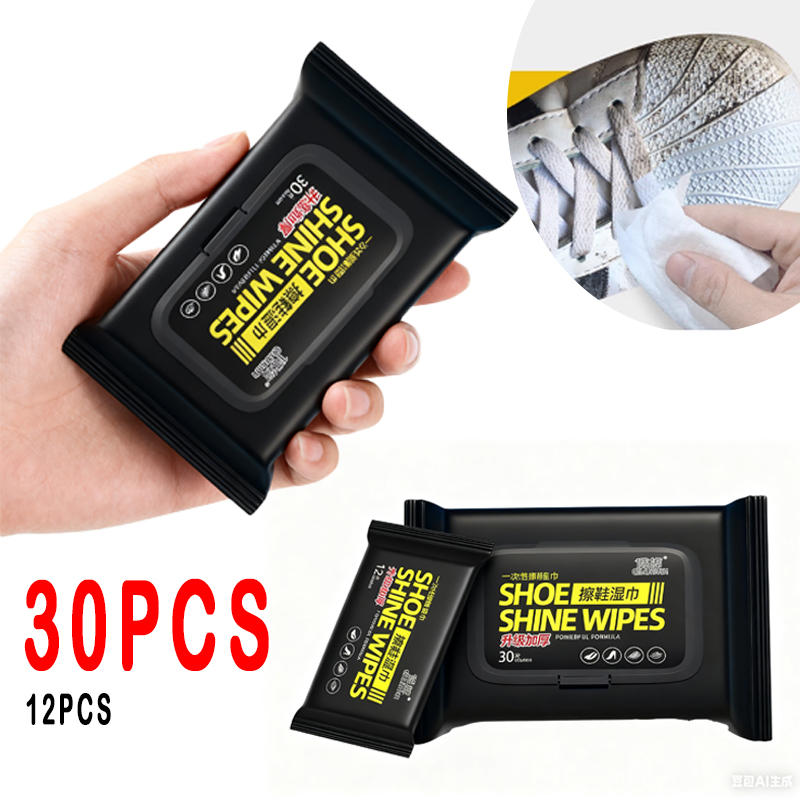 12Pcs/30Pcs Disposable Shoes C - đánh giá và giá Sneaker Care Wipes