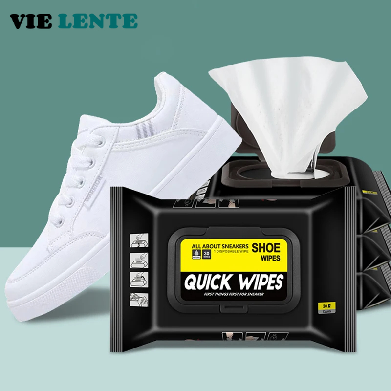 12Pcs/30Pcs Disposable Shoes C - đánh giá và giá Sneaker Care Wipes