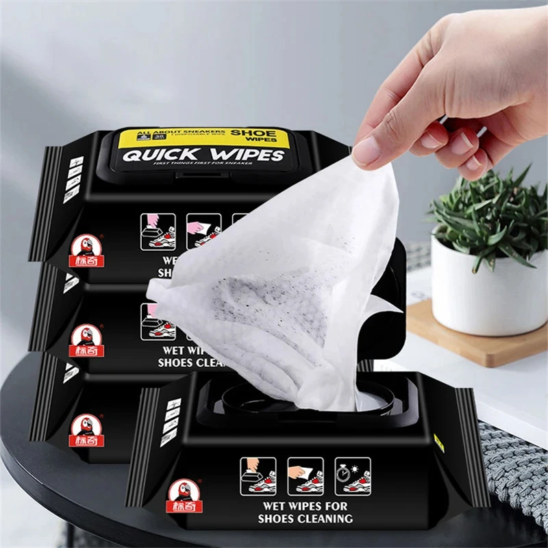 12Pcs/30Pcs Disposable Shoes C - đánh giá và giá Sneaker Care Wipes