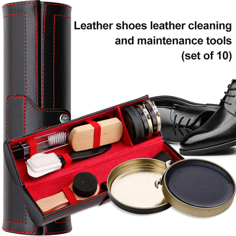 Bộ 1 Giày Da Bộ Bàn Chải Vệ Si - đánh giá và giá Sneaker Care Set